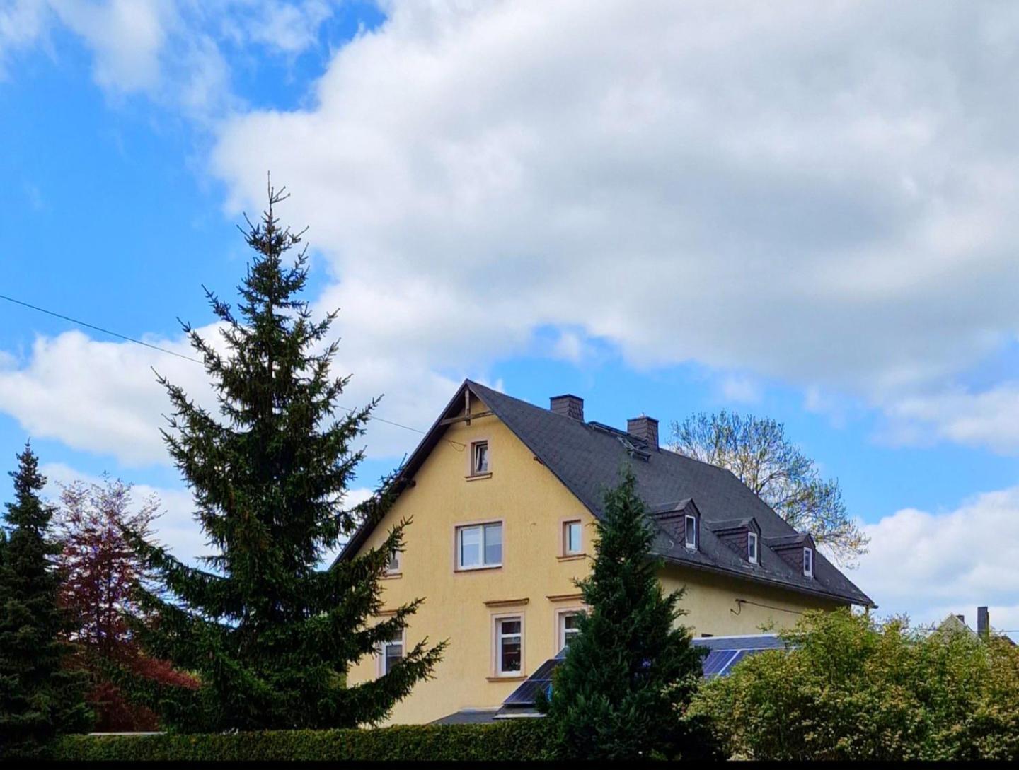 Ferienwohnung Haus Sonnenblick Burkhardtsdorf Dış mekan fotoğraf